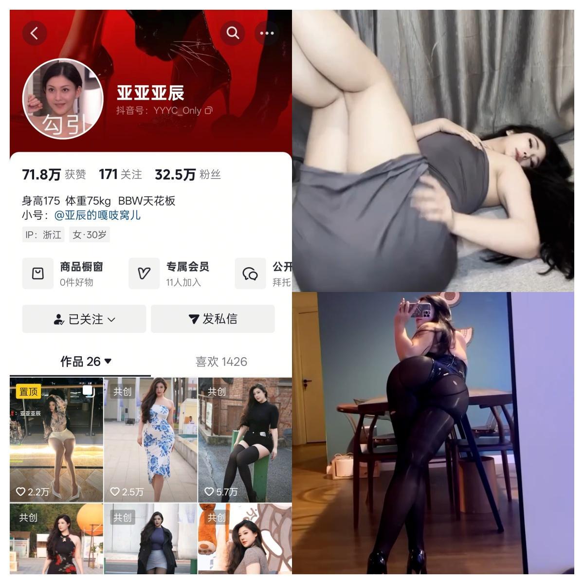 抖音亚亚亚辰私人定制-电鸽